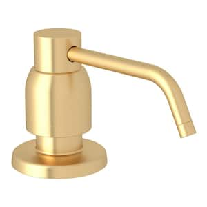 Holborn Soap Dispenser in Satin English Gold