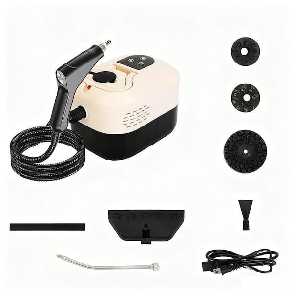 1500W Corded High Temp Handheld Steam Cleaner-3.5 Bar 15S Fast Heating