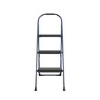 3-Step Big Step Steel and Resin Step Stool (ANSI Type 2, 225 lbs. Weight Capacity in Navy)