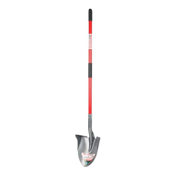 Root Assassin 48 in. Fiberglass Straight Handle 60 in. One Shot Steel Garden Shovel