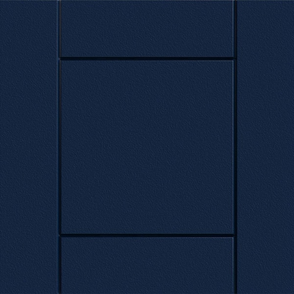 Sanibel 13 in. W x 0.75 in. D x 13 in. H Blue Cabinet Door Sample Sapphire Blue Matte