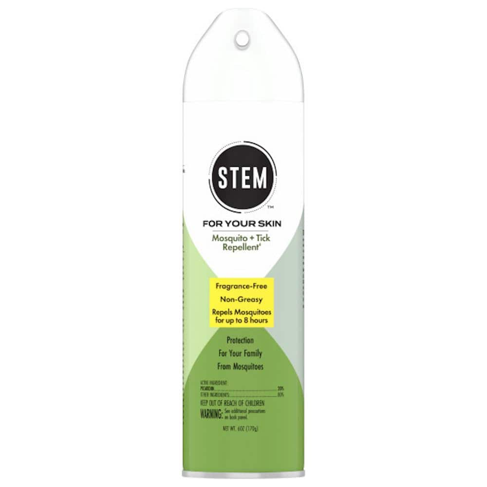 STEM Bug Spray Mosquito And Tick Repellent For Your Skin Fragrance Free 6 oz. SCJ368000 The Home Depot