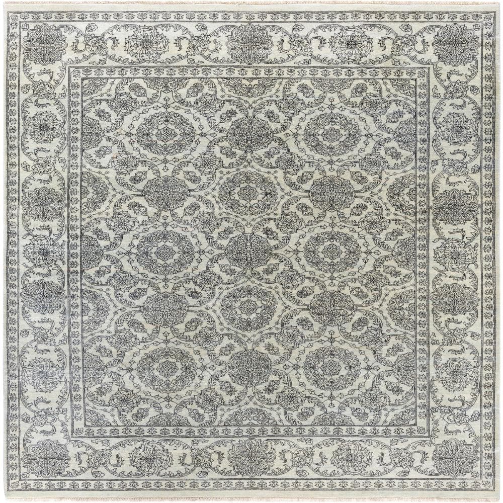 Ikat Gray 8 X 10 Hand-Knotted Wool Indoor Area Rug price history on PriceWatchPro