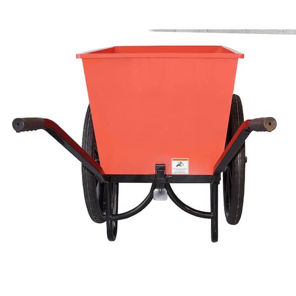 KUSHLAN 6.0 cu. ft. Steel Bucket Concrete Buggy K-B600 - The KUSHLAN 6.0 cu. ft. Steel Bucket Concrete Buggy K-B600 - The