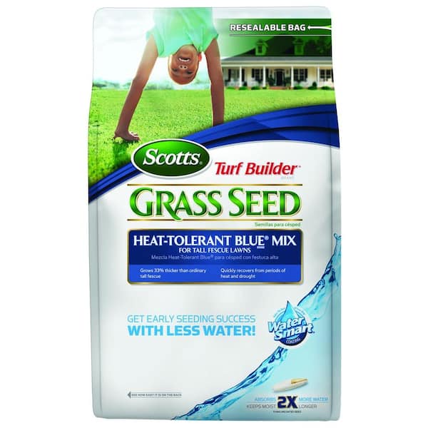 Scotts 20 lb. Turf Builder Heat-Tolerant-Blue Grass Seed Mix