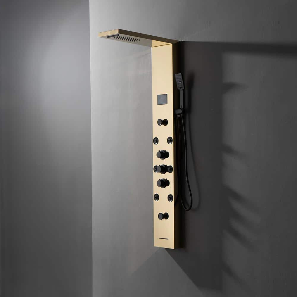 57.99'' Shower Panel with Fixed Shower Head