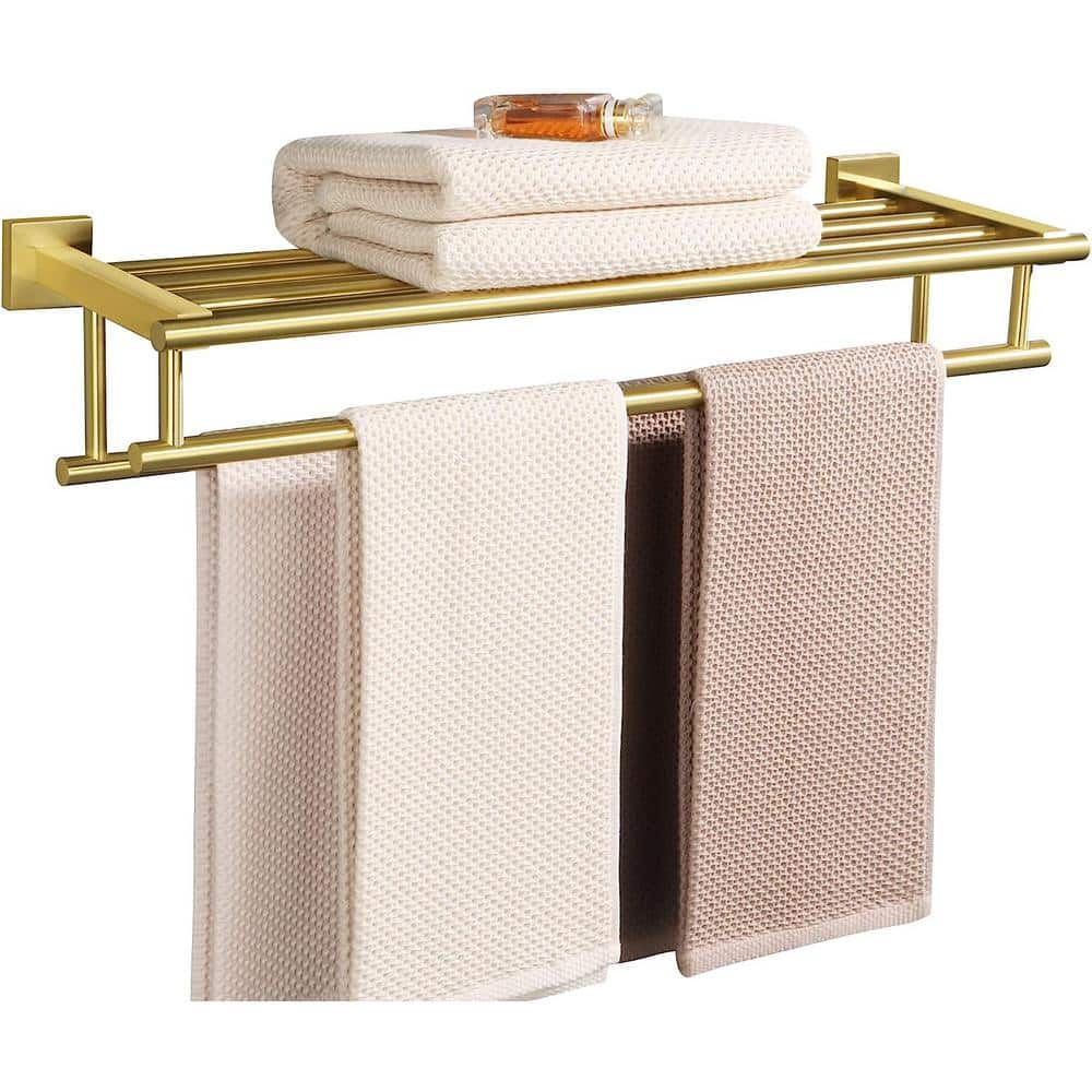 24 in. Wall Mounted, Towel Bar in Brushed Gold price history on PriceWatchPro