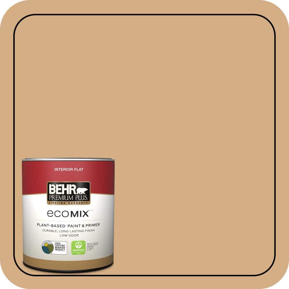1 qt. #S270-4 Praline Flat EcoMix Plant-Based Interior Paint & Primer price history on PriceWatchPro