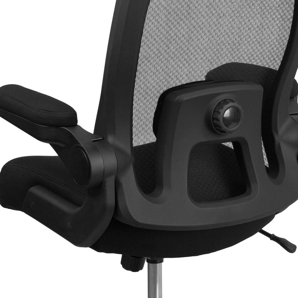 Black Mesh High-Back Ergonomic Executive Swivel Chair