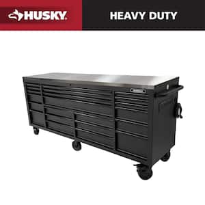 Husky Tool Storage Heavy Duty 84 in. W x 24 in. D Matte Blue