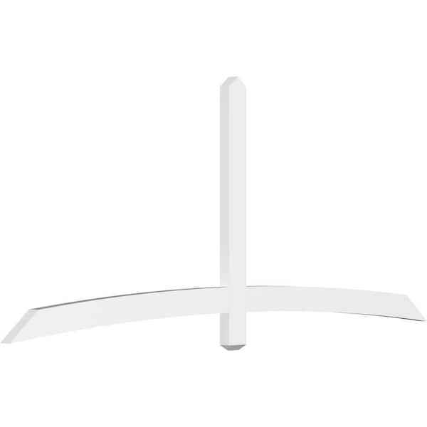 Ekena Millwork Bellingham 96 in. W x 40 in. H x 2 in. D Signature Polyurethane Bracket