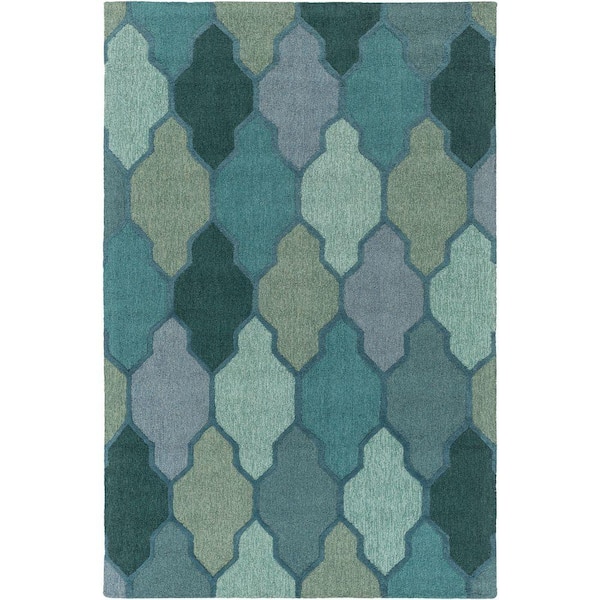 Artistic Weavers Pollack Morgan Green 6 ft. x 9 ft. Indoor Area Rug