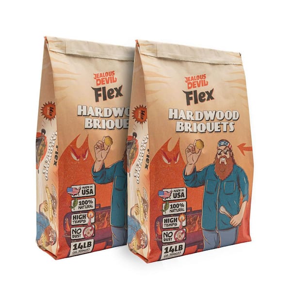 14 lb. Flex Hardwood Grilling Briquettes 2-Pack