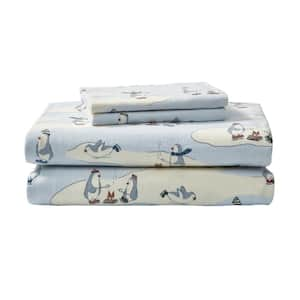 Eddie Bauer Printed Flannel Sheet Set