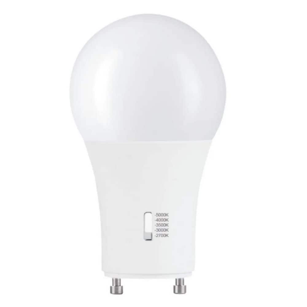 LED A19 Lamp GU24 Base Color Selectable 2700K-5000K 9W 800 Lumens (60W Equiv) Dimmable T20 price history on PriceWatchPro