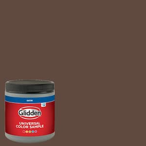 8 oz. PPG1075-7 Fudge Truffle Satin Interior Paint Sample