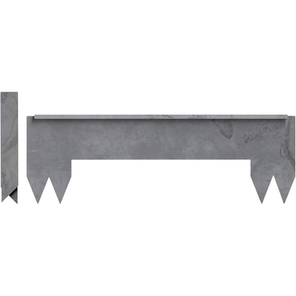 spca 8 in. x 2 ft. Steel Hammer-In Landscape Edging Bridge Strip
