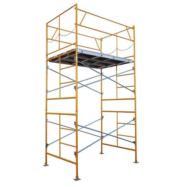 FORTRESS 10 ft. x 7 ft. x 5 ft. Stationary Scaffold Tower 2475 lb. Load Capacity