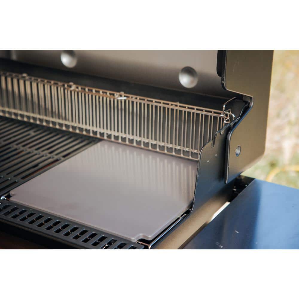 Weber Glazed Black Ceramic Baking Stone