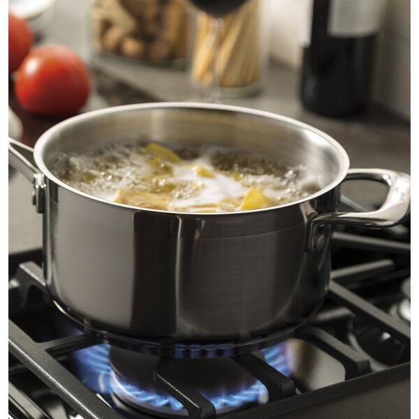 GE 30 in. 5.0 cu. ft. Freestanding Gas Range in Black with