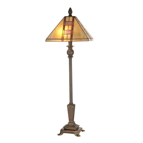 Dale Tiffany 10 in. x31 in. Mission Buffet Lamp-DISCONTINUED