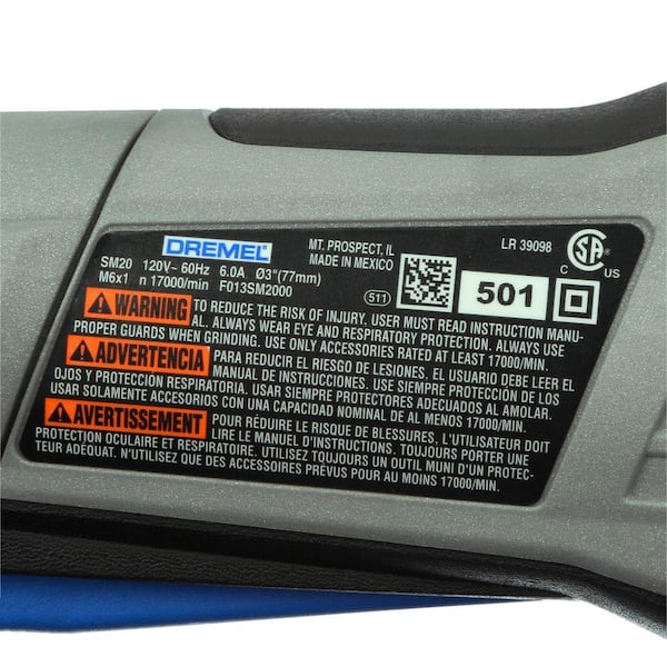 Dremel Circular Saw, 3-Inch Blade, 17000 RPM, SM20-03