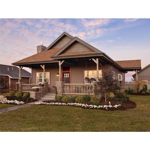 Take Home Sample Transformations Double 4.5 in. x 24 in. Dutch Lap Vinyl Siding in Pewter