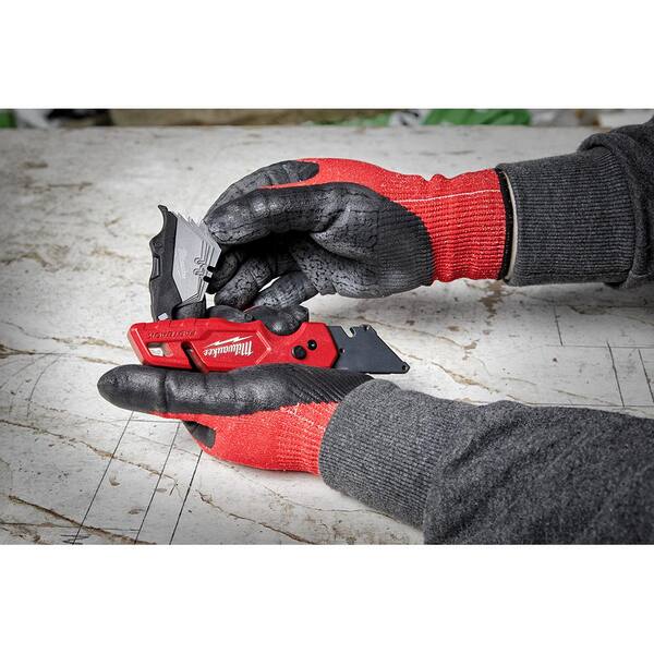 Milwaukee - 7 in. Billet Torpedo Level with FASTBACK Folding Utility Knife and 50-Pack General Purpose Utility Blade Set