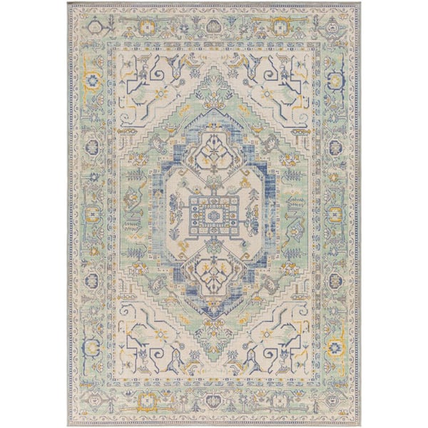 Artistic Weavers Inanna Green 2 ft. x 3 ft. Traditional Indoor Area Rug