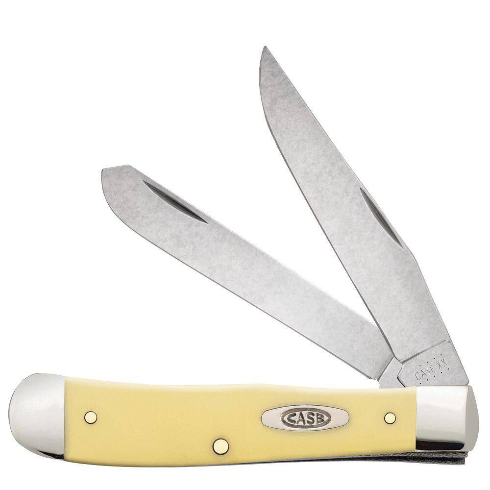 Yellow Synthetic Trapper Pocket Knife price history on PriceWatchPro