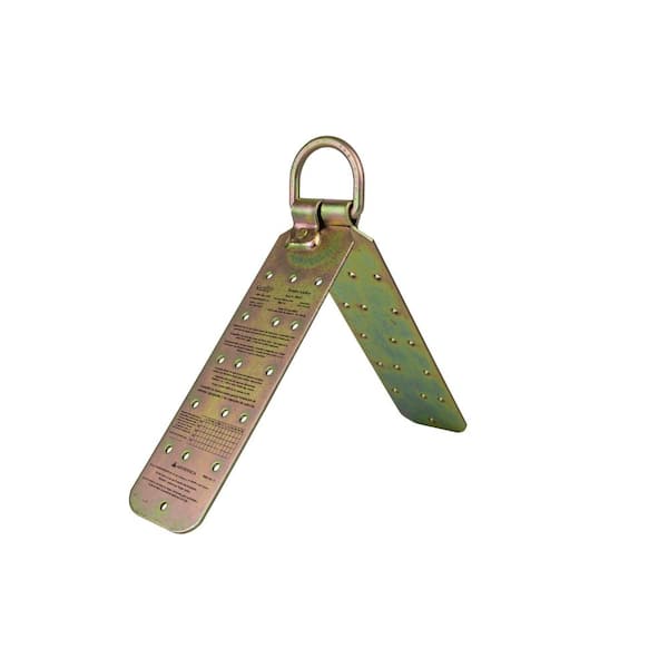 Guardian Fall Protection 4 in. x 1.25 in. x 11 in. Temper Reusable Roof Anchor