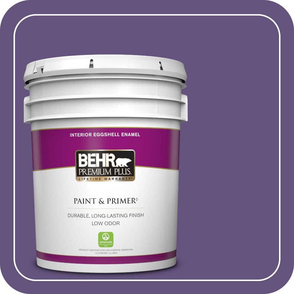 5 gal. #S-G-650 Berry Syrup Eggshell Enamel Low Odor Interior Paint & Primer price history on PriceWatchPro