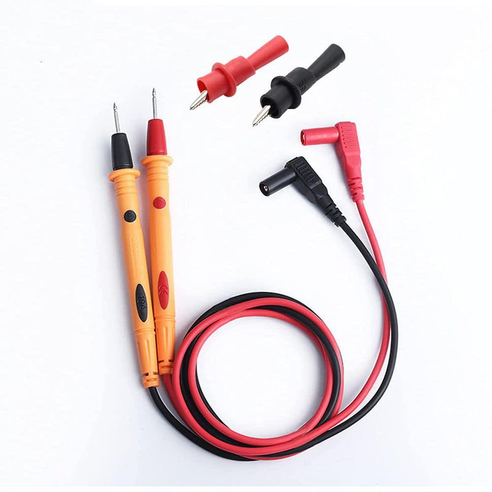 2-Piece Digital Multimeter Test Probe Lead Set 1000V 20A Precision Sharp Extension Accessories for Measuring price history on PriceWatchPro
