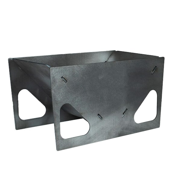 US Stove US12VP Portable Collapsible Rectangular Fire Pit