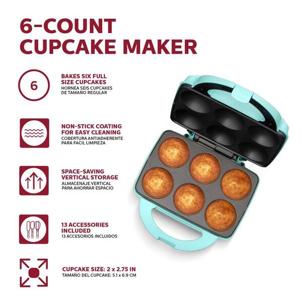 Plug-in MINI CUPCAKE MAKER, Sweets & Treats AMBIANO muffin kitchen