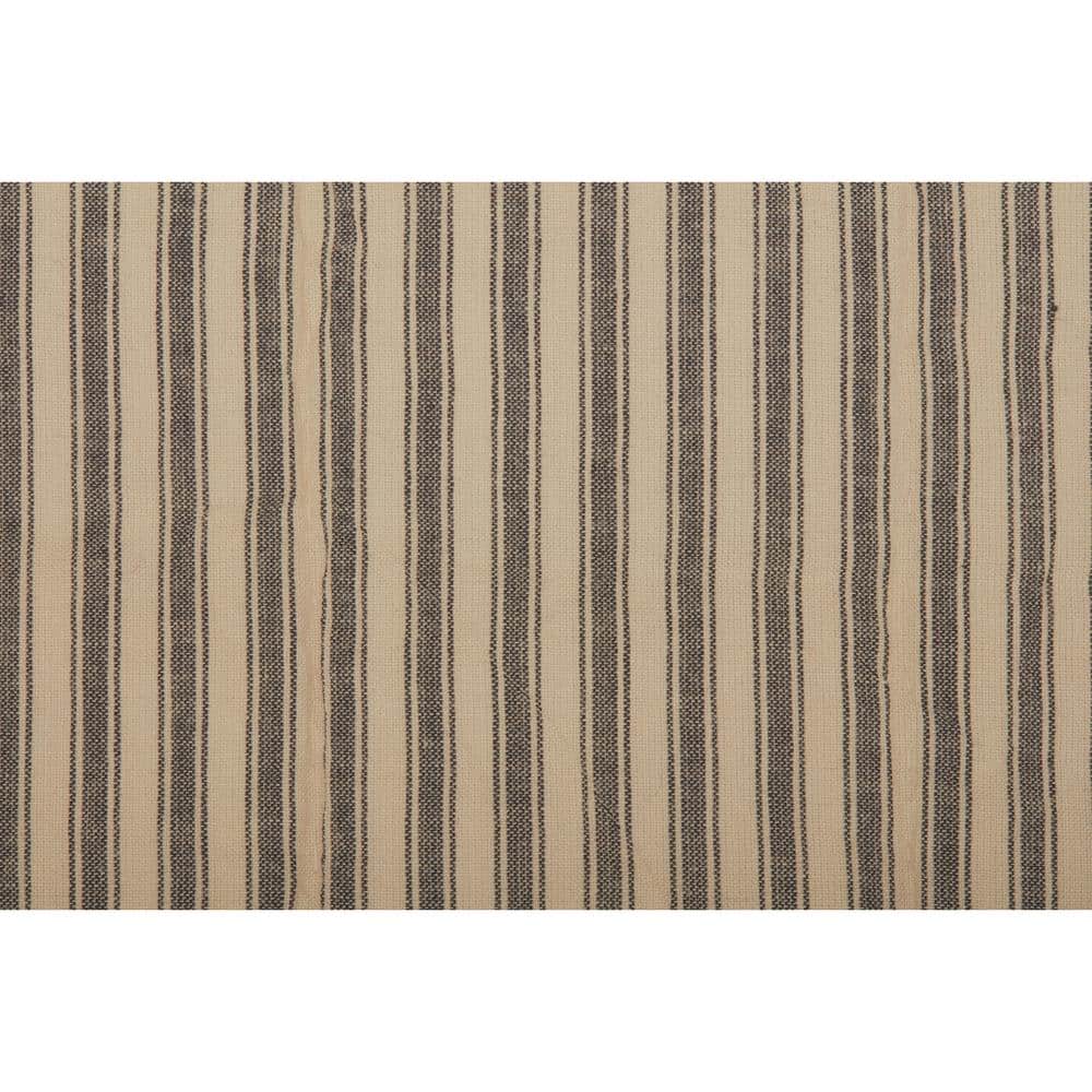 Charcoal and Creme Cotton Reversible California King Quilt Set