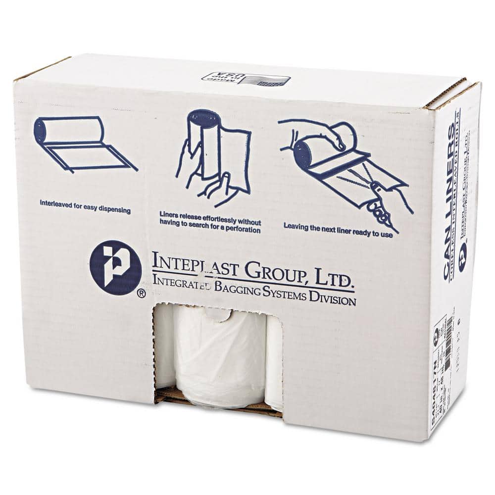 45 Gallon Clear High-Density Trash Can Liner (25/Roll, 10-Rolls/Carton) price history on PriceWatchPro