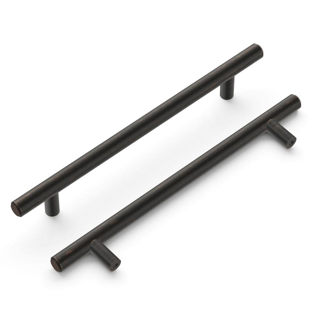 Vintage Bronze Modern Bar Pull Cabinet Handles with Mounting Hardware