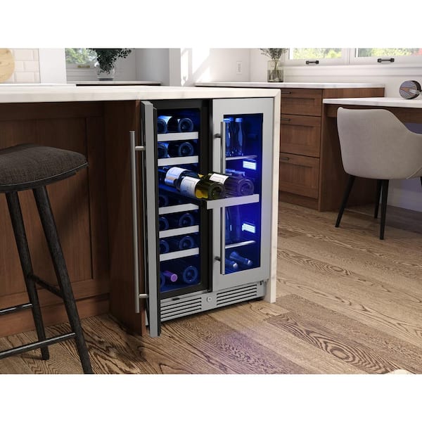 PRWB24C32BG Zephyr Presrv 24'' Wine Fridge & Beverage Refrigerator