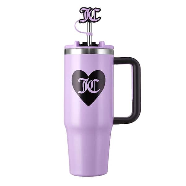 JUICY COUTURE Jetsetter 30 oz. Lavender Purple Stainless Steel