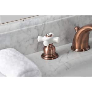 Magellan 8 in. Widespread 2-Handle Bathroom Faucet in Antique Copper