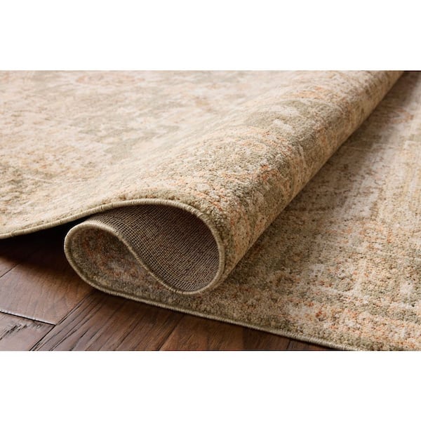 Loloi Chris Love Julia Palma Olive / Spice 2 ft. 7 in. x 12 ft