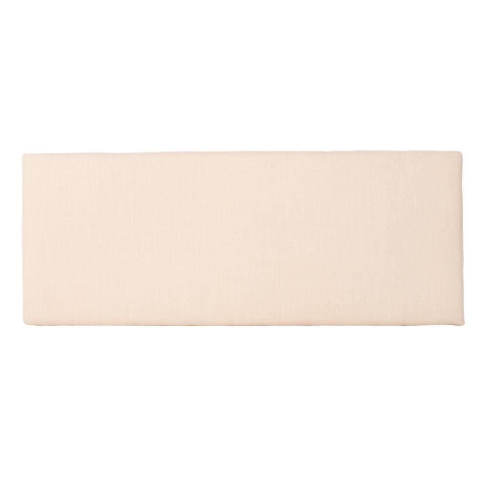 Juliet 46'' Beige Linen and Liquid Gold Rectangular Bench