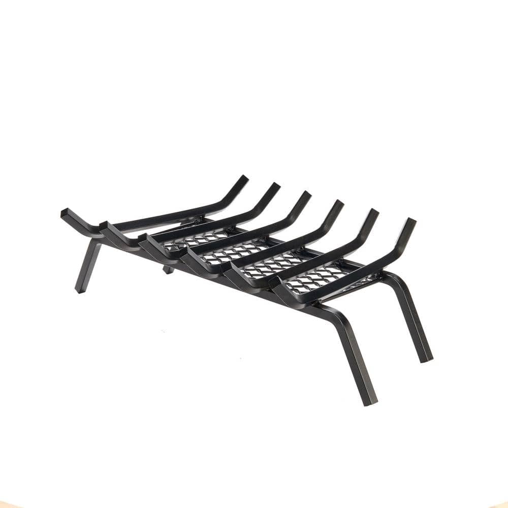 Liberty Foundry 27 in. Steel HeavyDuty Fireplace Grate with Ember