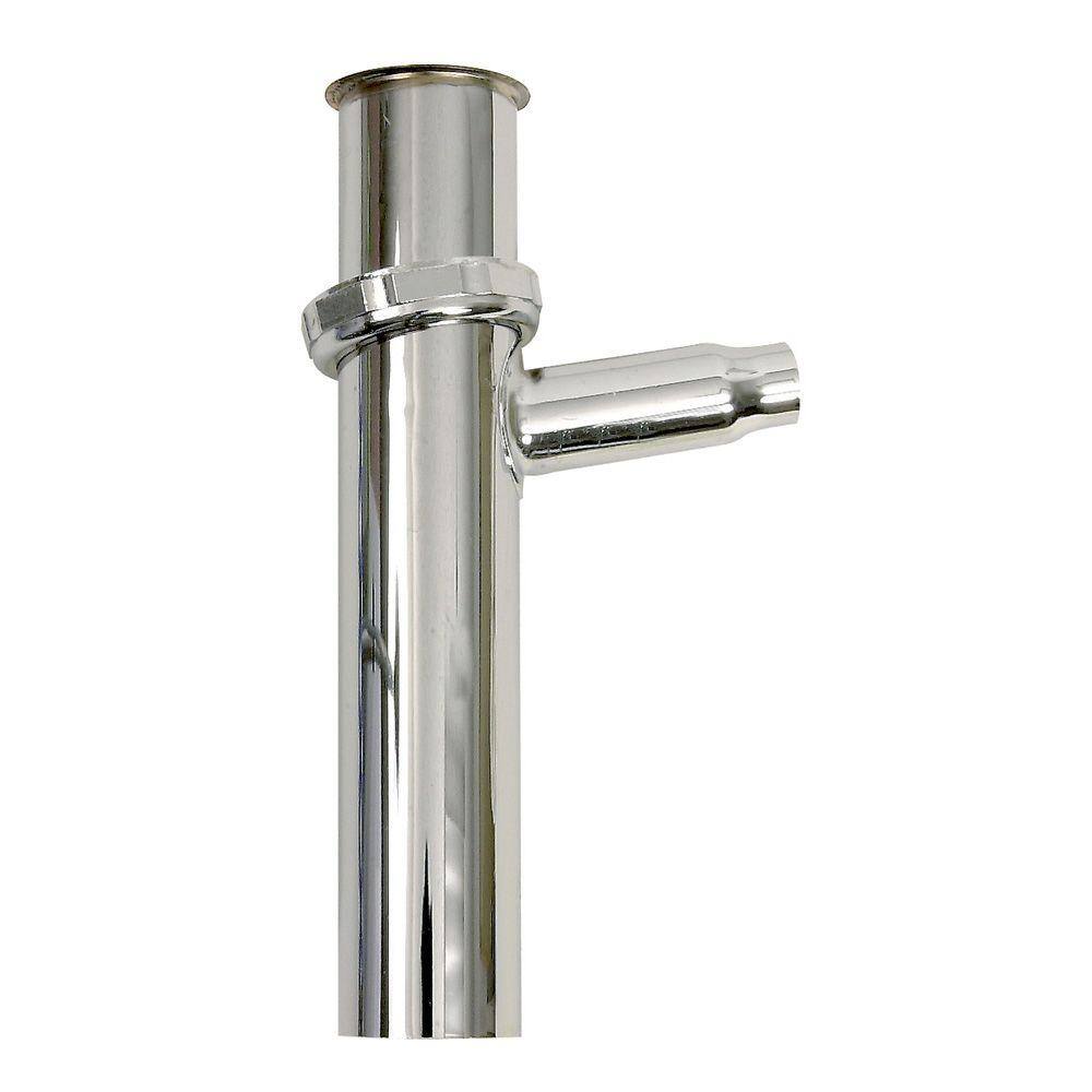 Everbilt 11/2 in. x 8 in. 24Gauge ChromePlated Brass Flanged