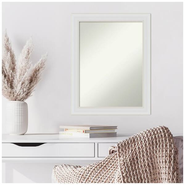 Amanti Art Flair Soft White 22 in. H x 28 in. W Framed Non
