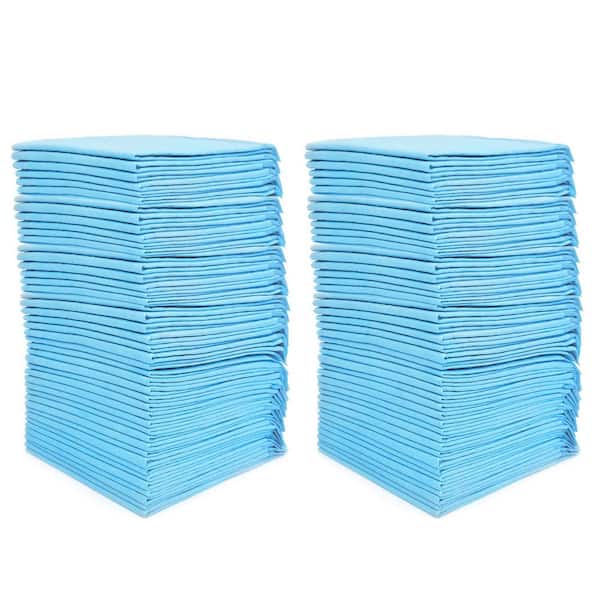 18 in. x 13 in. Absorbent Pet Training Pads with Moisture Locking Technology, 100-Pack for Rabbits and Guinea Pigs