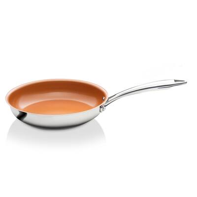 8.5 in. Stainless Steel Non-Stick Ti-Cerama Frying Pan