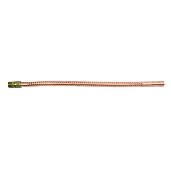 BrassCraft 3/4 in. FIP/MIP x 3/4 in. Nominal Male/Female Sweat x 24 in. Copper Water Heater Connector (7/8 in. O.D.)