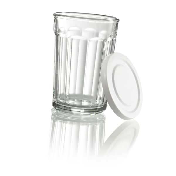 Working Glasses with Lids, Set of 4, 21 oz.